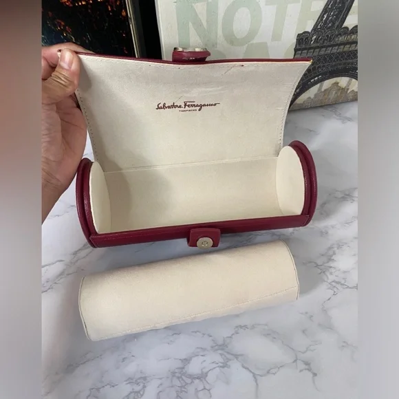 Authentic Feragamo Bangle Bracelet & Watch case
